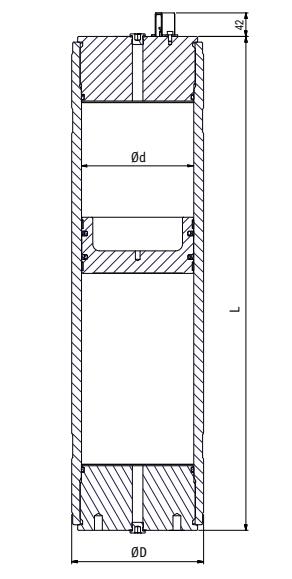 欧标活塞蓄能器 EHPC-0800-350-350液压系统蓄能器 厂家现货 - 活塞蓄能器 - 1